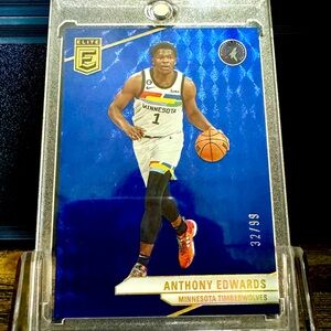 2023-24 Anthony Edward’s numbered 32/99